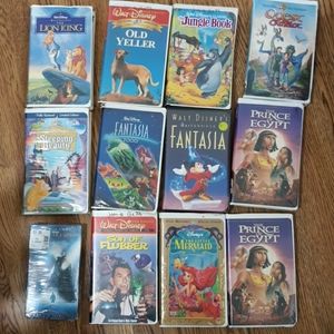 Kid's mostly Disney vhs